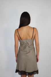 MINI DRESS EVA PIZZO E CHECK