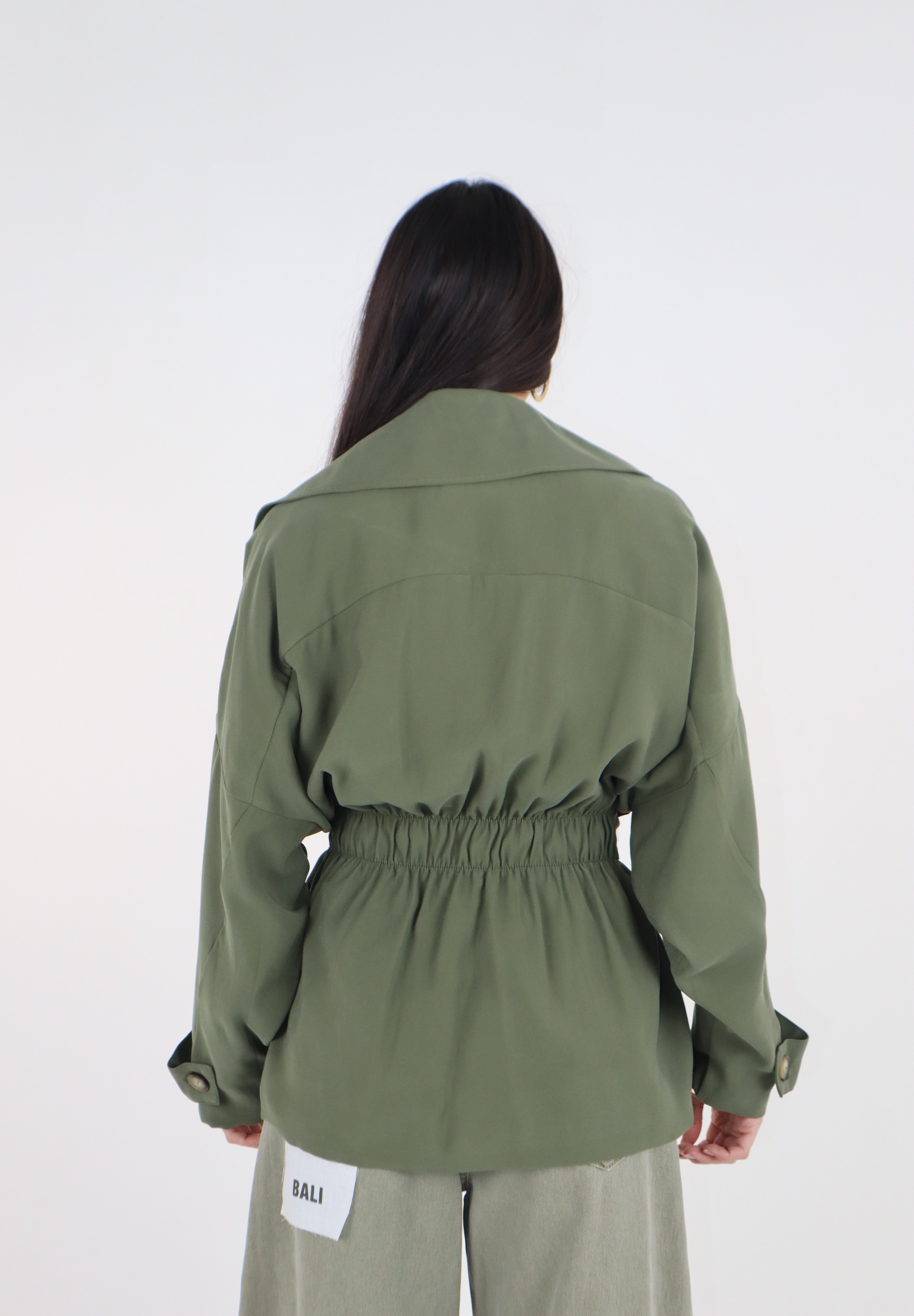 TRENCH NALY VERDE