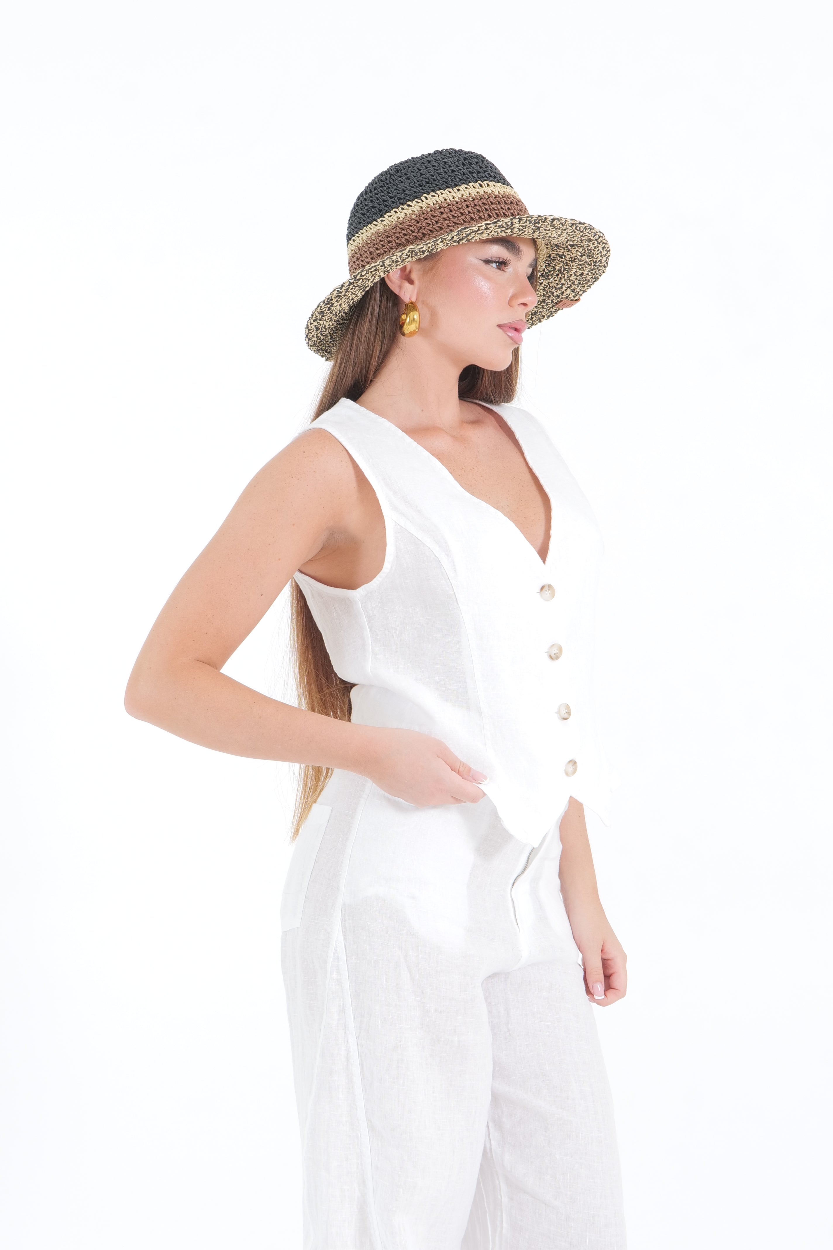 GILET LINO BIANCO