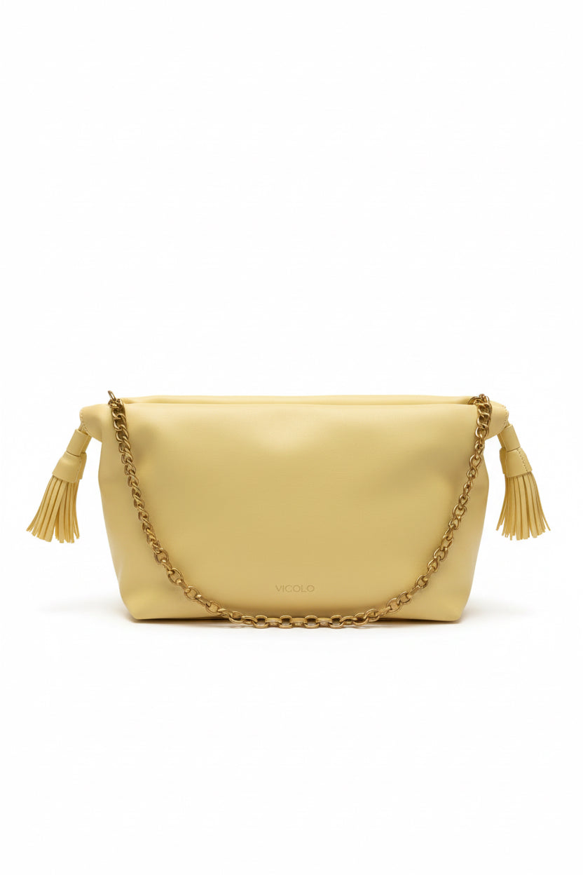 TASSEL SMALL BAG YELLOW