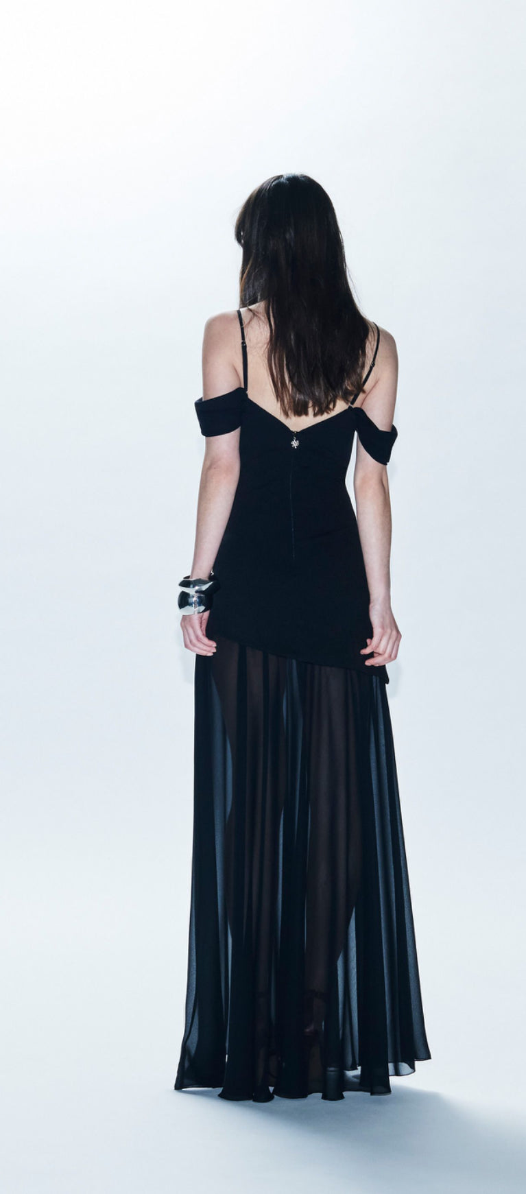 LONG DRESS TEODORA NERO