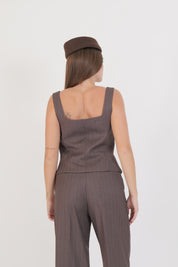 TOP GESSATO TORTORA