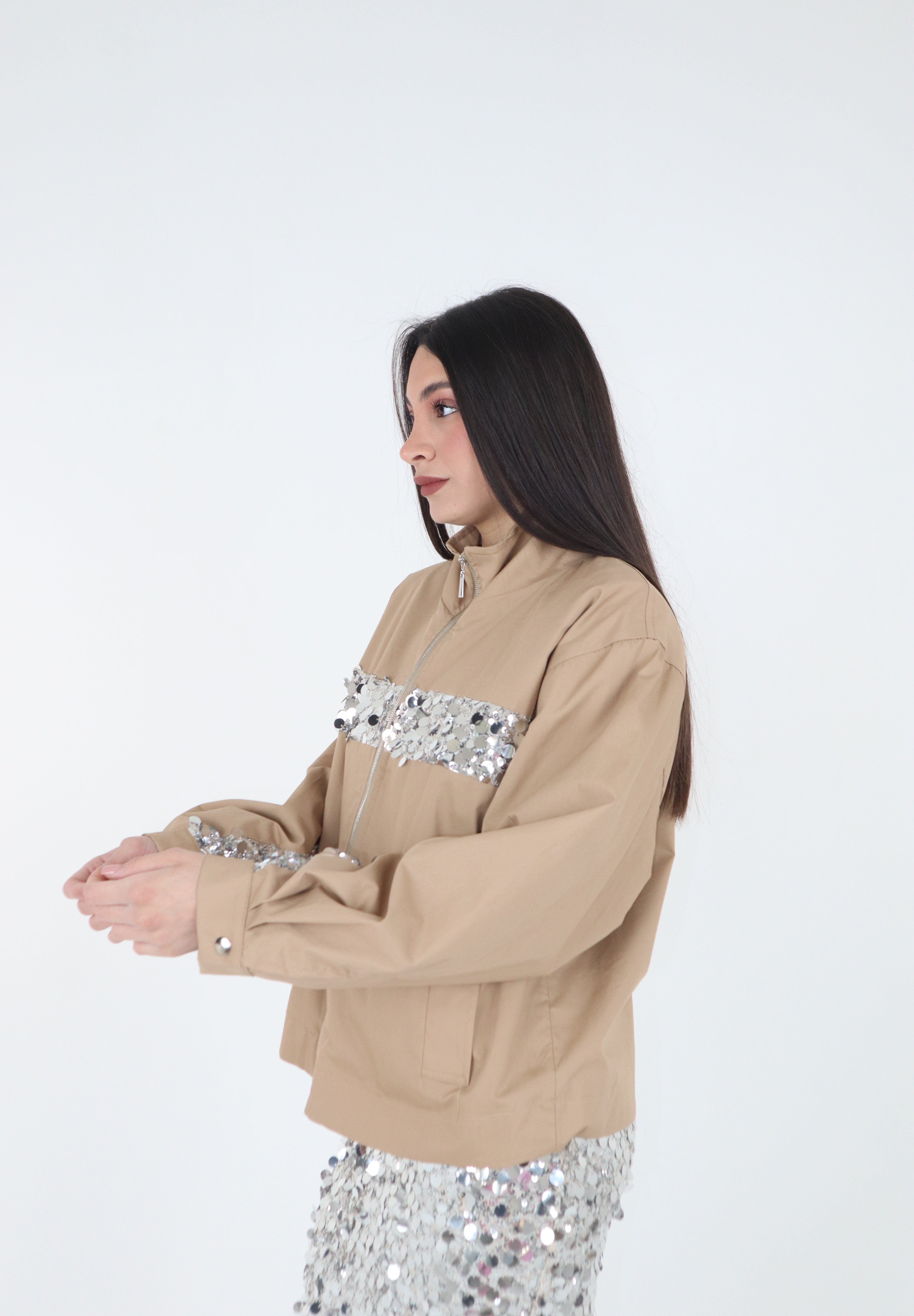 BOMBER PAILLETTES