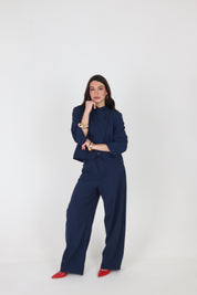 PANTALONE VIOLET BLU
