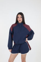 GIUBBOTTO NYLON BLU
