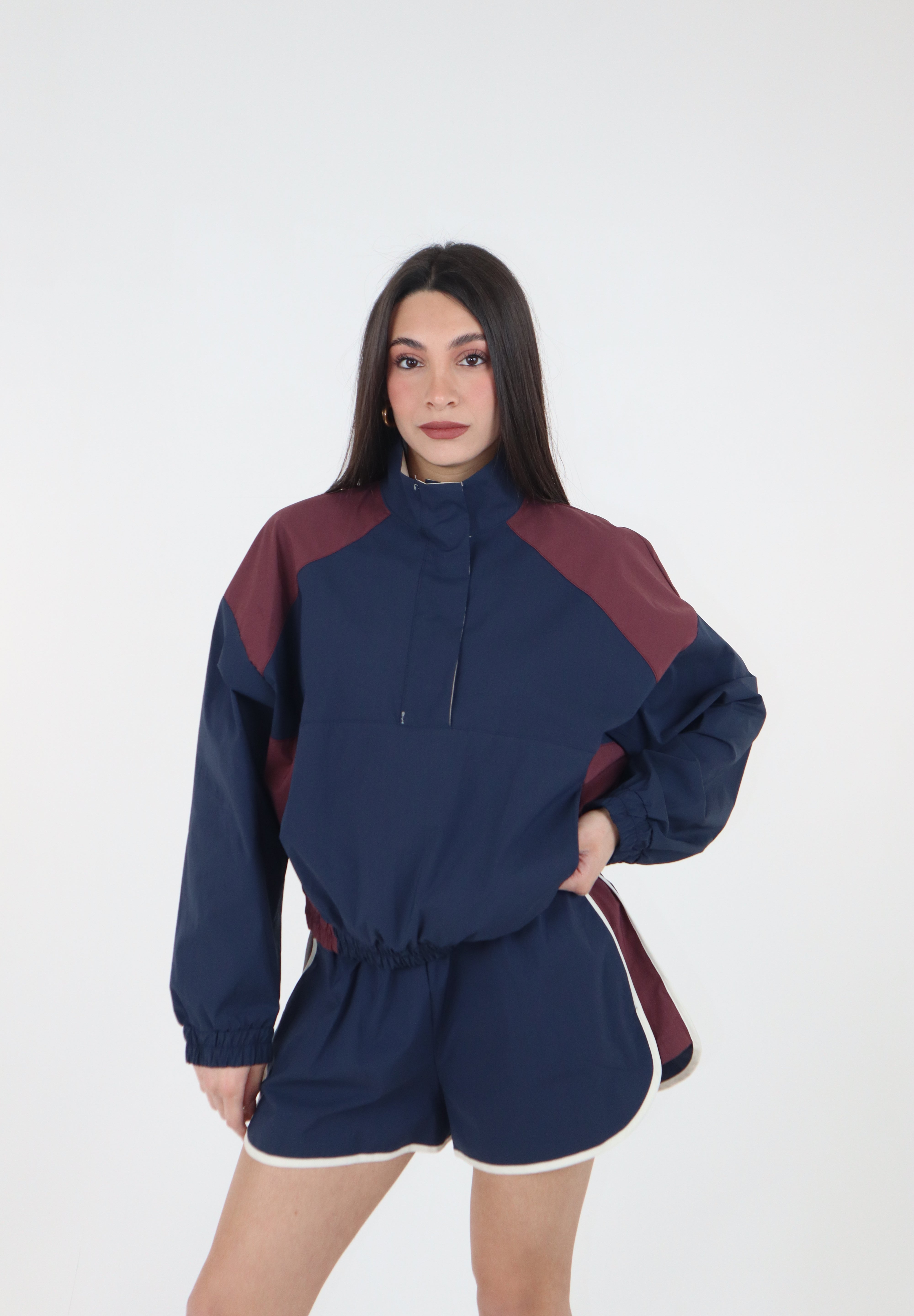 GIUBBOTTO NYLON BLU