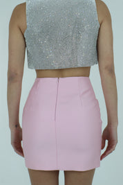 MINI GONNA MARFA ROSA