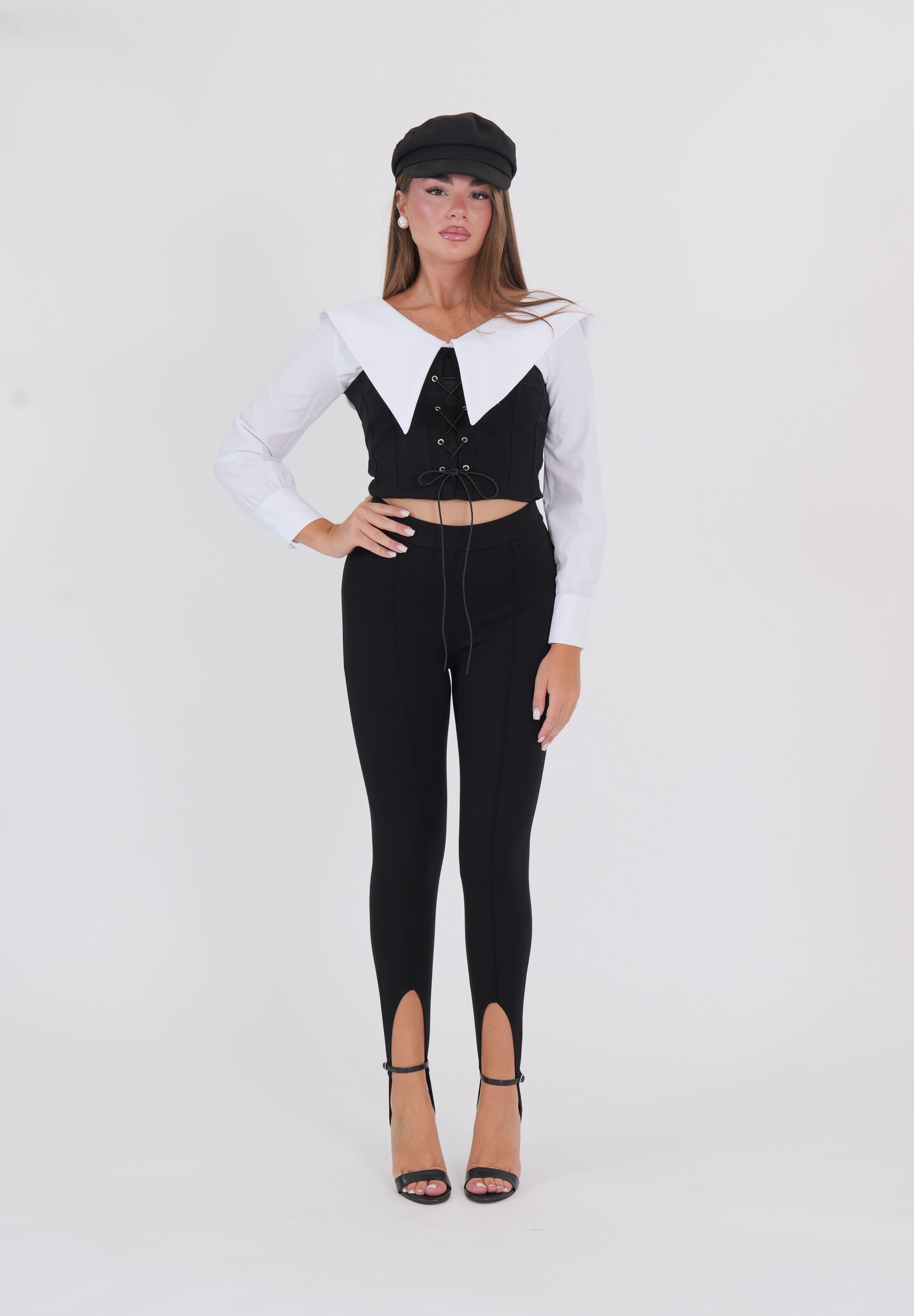 PANTALONE GHETTA NERO