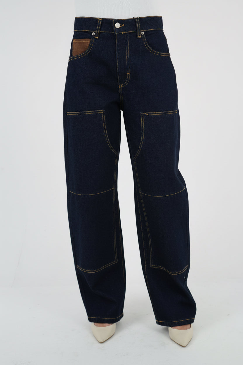 DENIM ILARY SUEDE