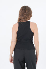 TOP COSTINE NERO