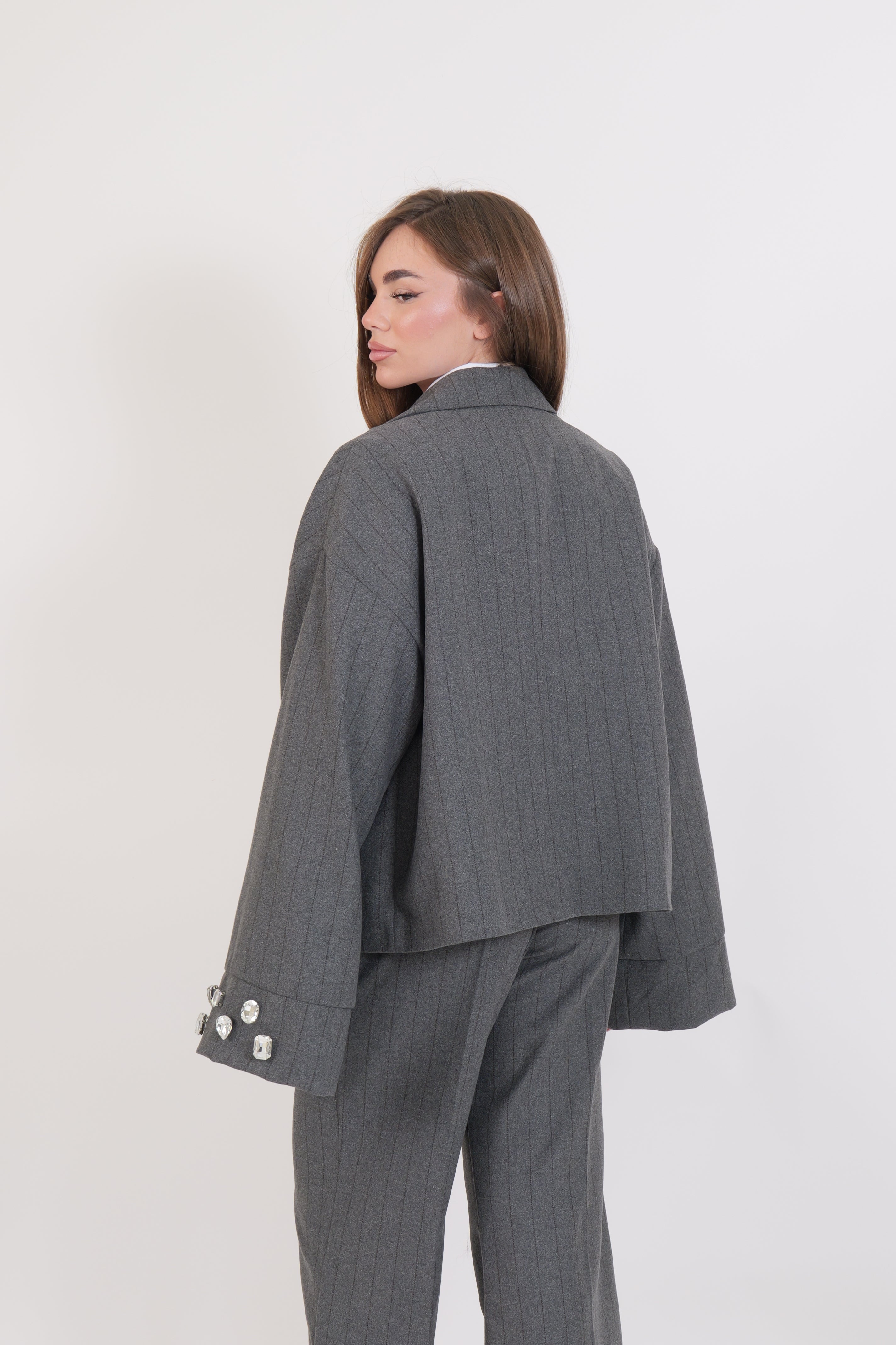 BLAZER OLAND GRIGIO