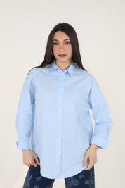 CAMICIA CELESTE