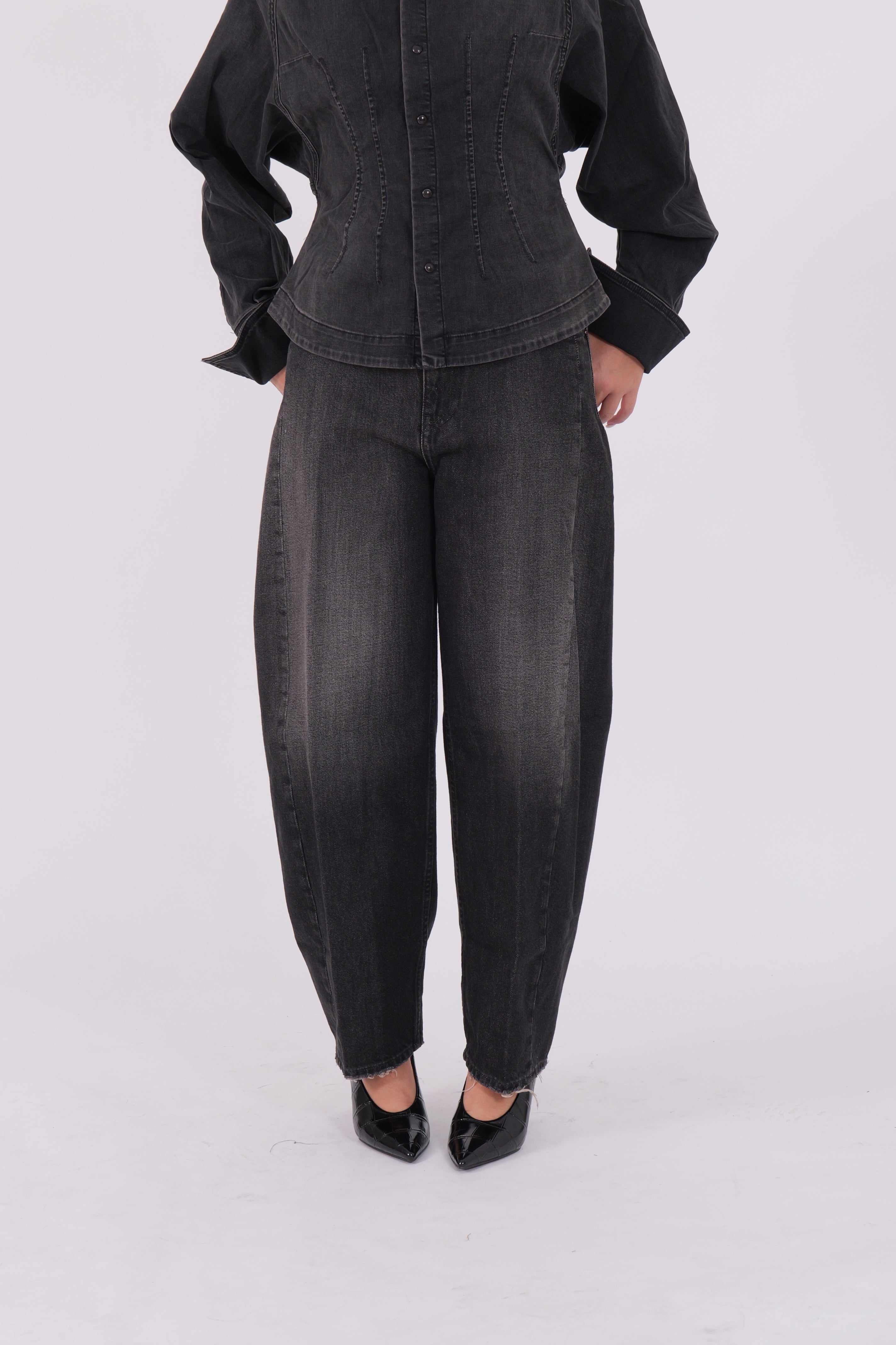 DENIM CHIARA NERO DIRTY