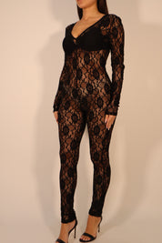 JUMPSUIT IN PIZZO