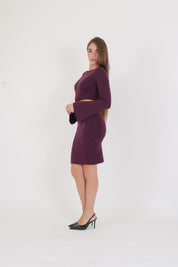 MINI DRESS CUT OUT PRUGNA
