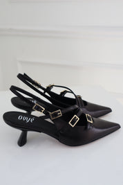 SLINGBACK CON FIBBIE