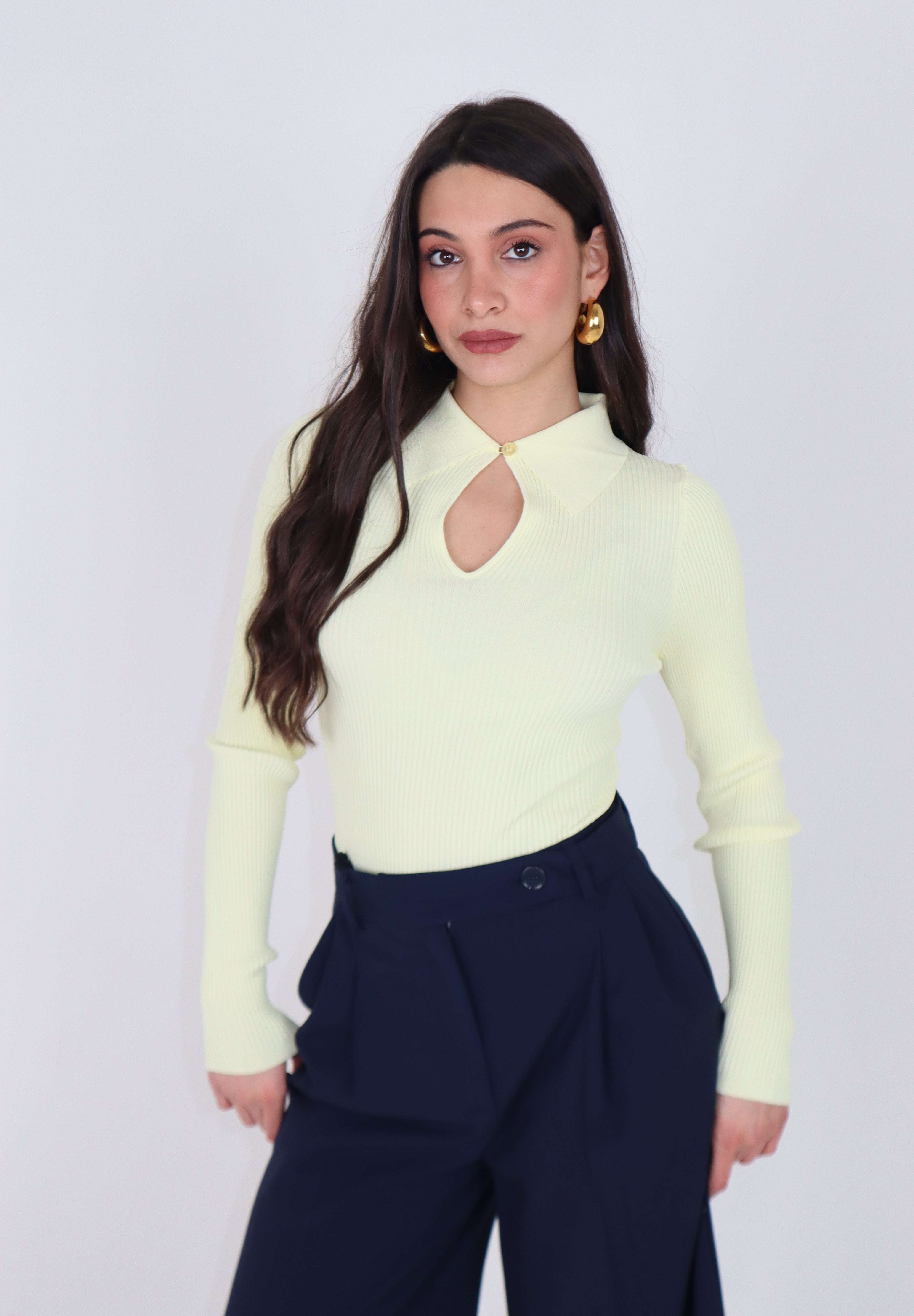 MAGLIA CLARA GIALLO