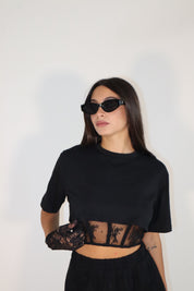 T-SHIRT BUSTIER