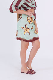 MINI GONNA PAREO TIFFANY/INDIA