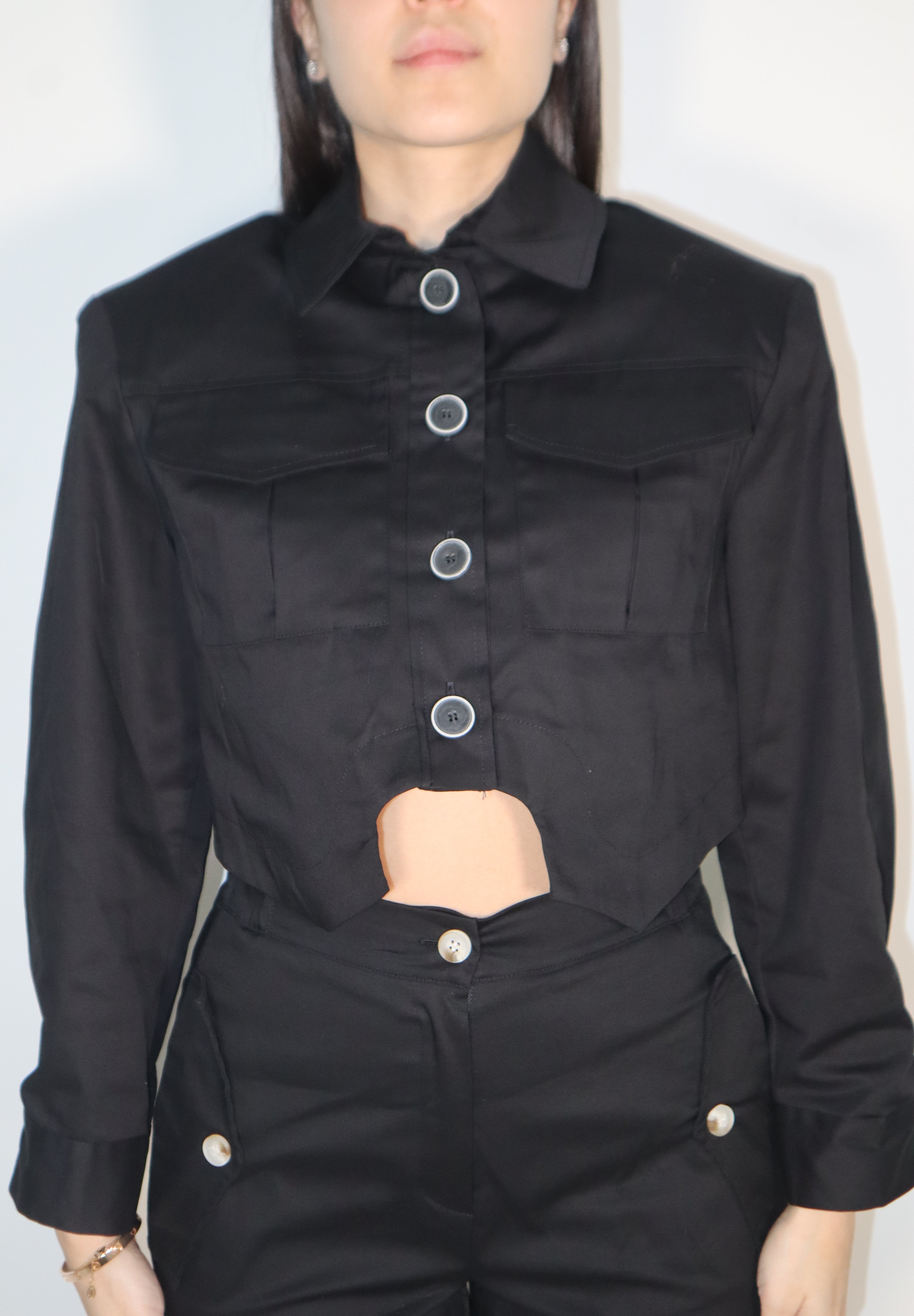 CAMICIA CROP RIKY