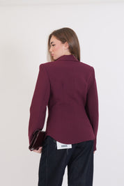 GIACCA CAMICIA COSTA BORDEAUX