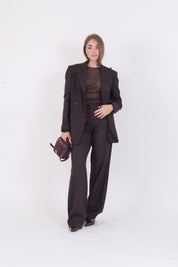 PANTALONE BORDEAUX MAR DE MARGARITAS
