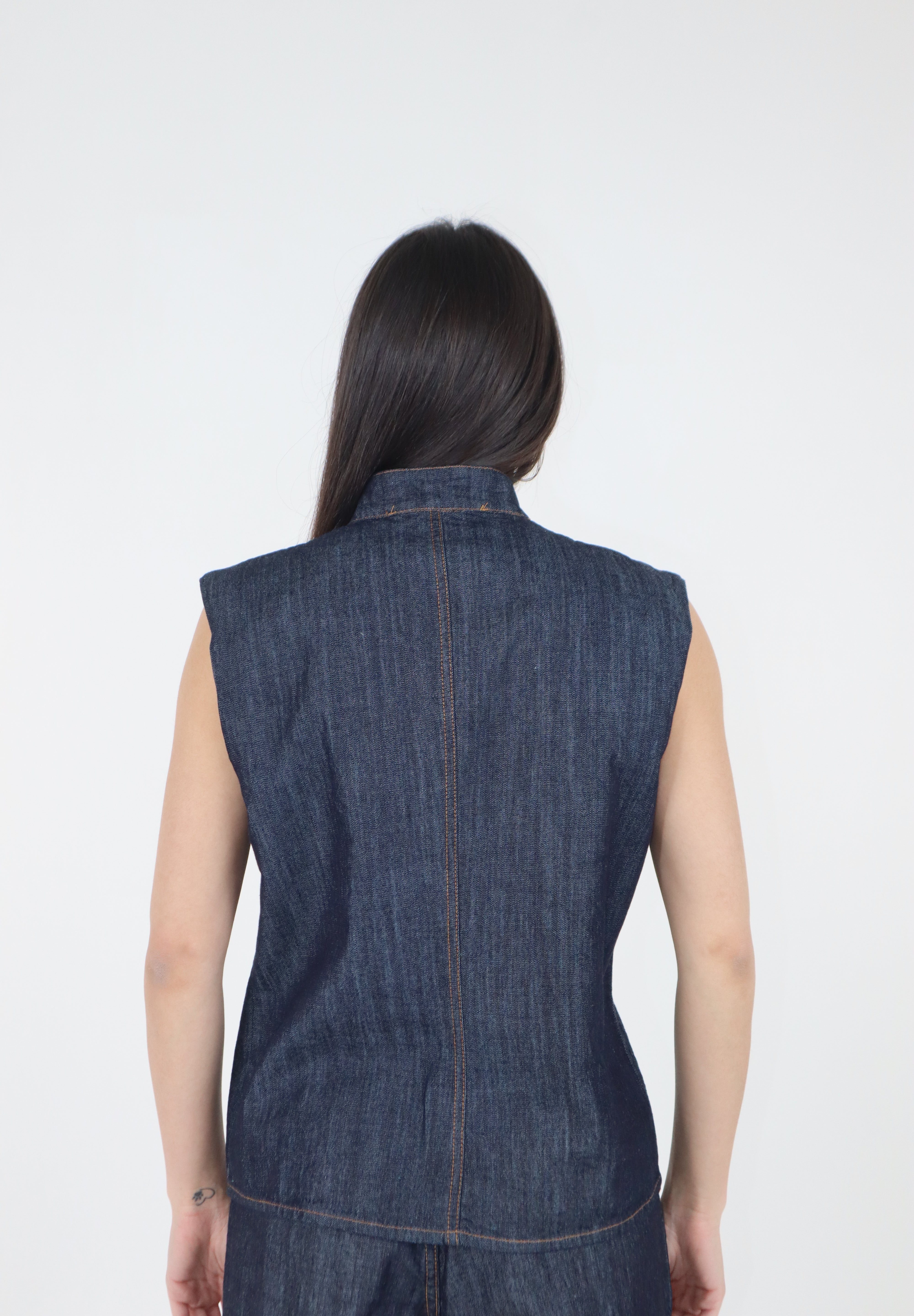 GILET DENIM NAPOLEONE