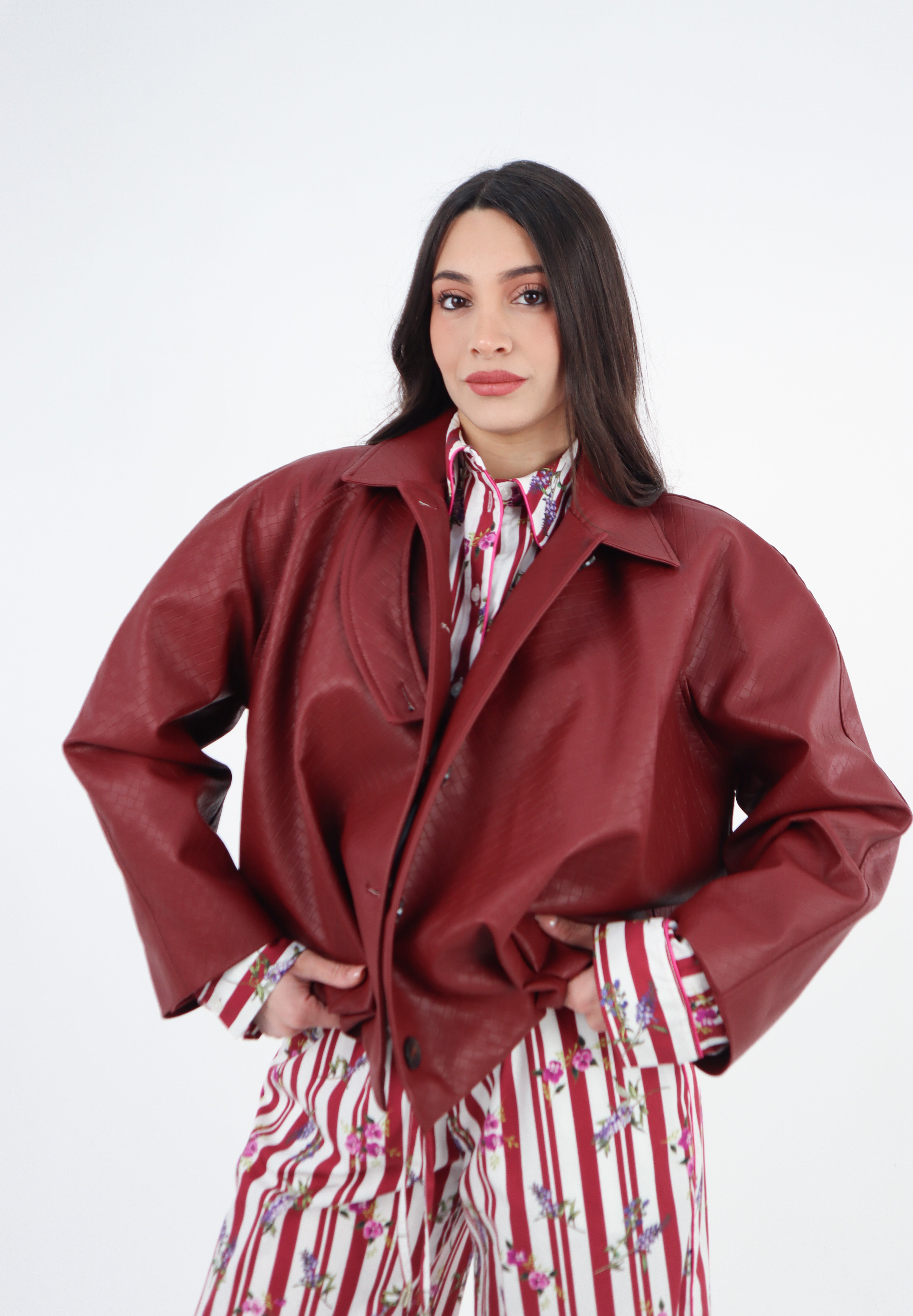 GIACCA BOTTEGA BORDEAUX