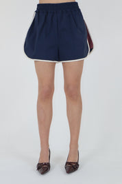 SHORT NYLON BLU