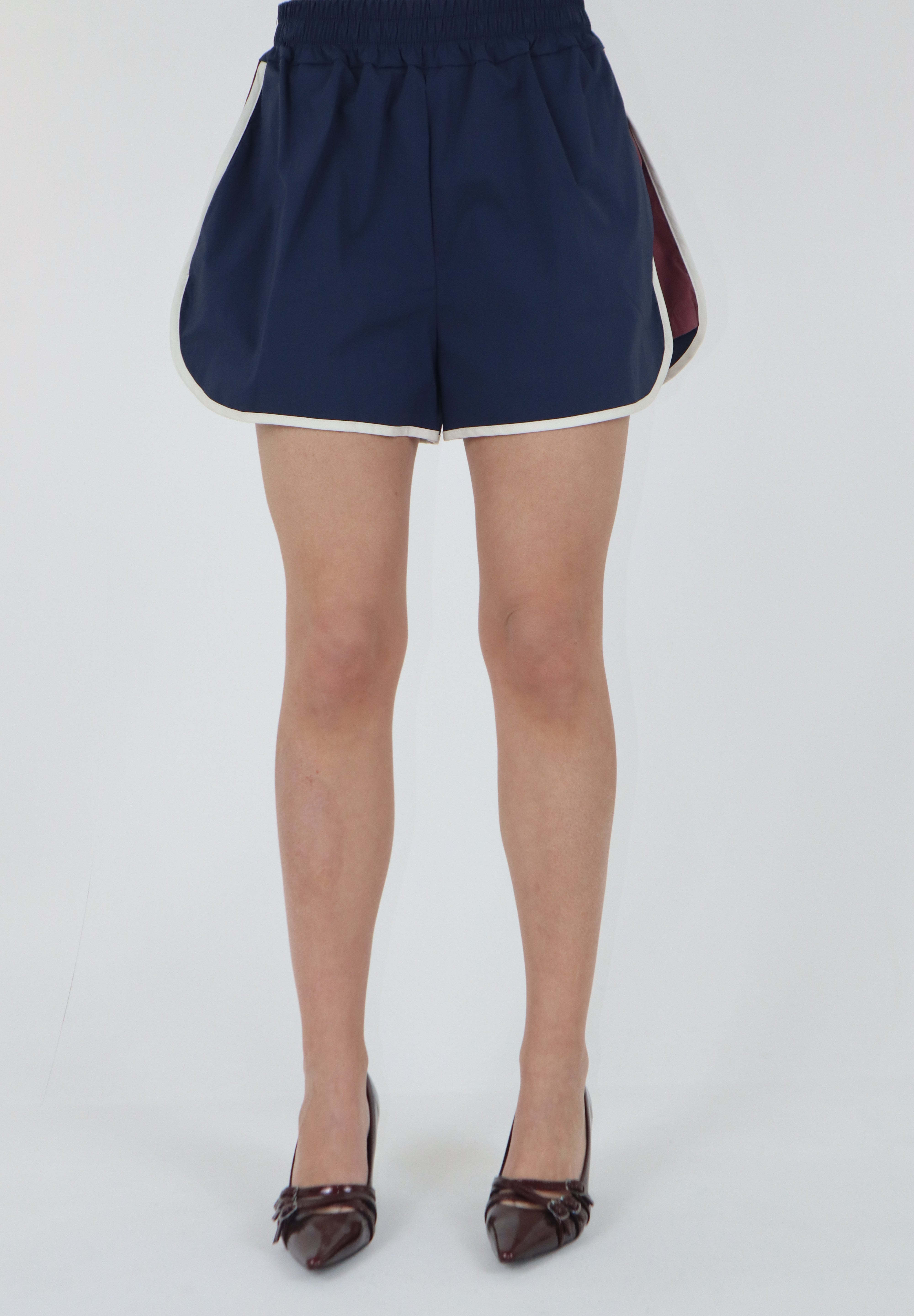 SHORT NYLON BLU