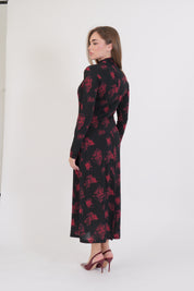 ABITO FIORI BLACK