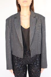 BLAZER MICRO PAILLETTES