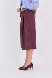BERMUDA GESSATO BORDEAUX