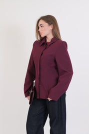 GIACCA CAMICIA COSTA BORDEAUX