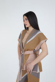 CARDIGAN JACQUARD WAVES