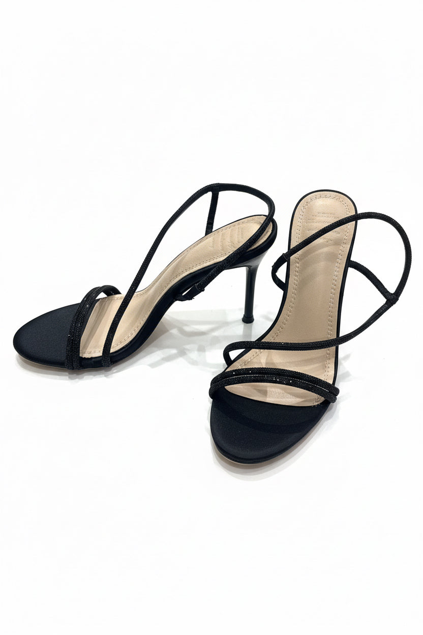 SANDALO FLAMENCO NERO