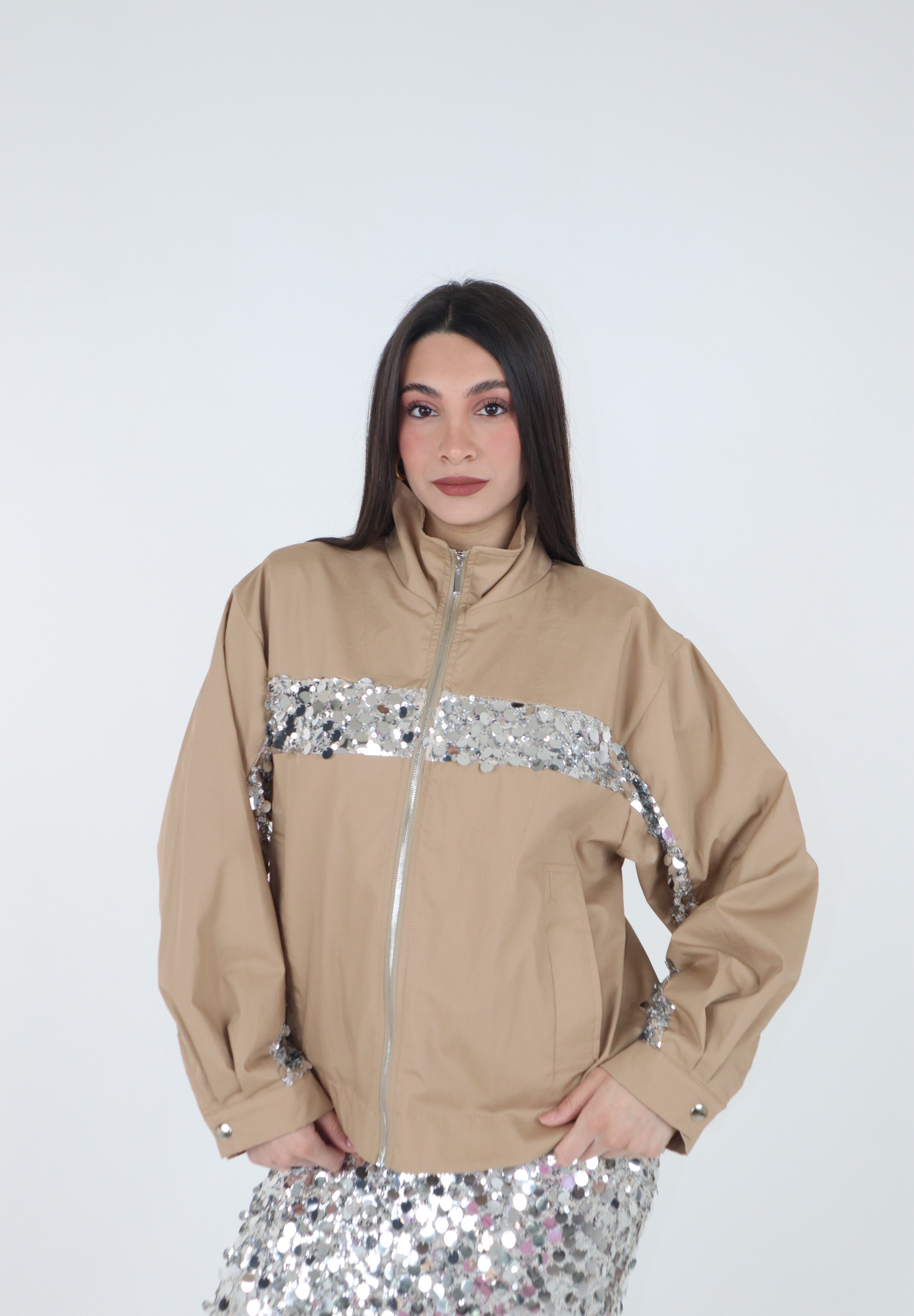 BOMBER PAILLETTES