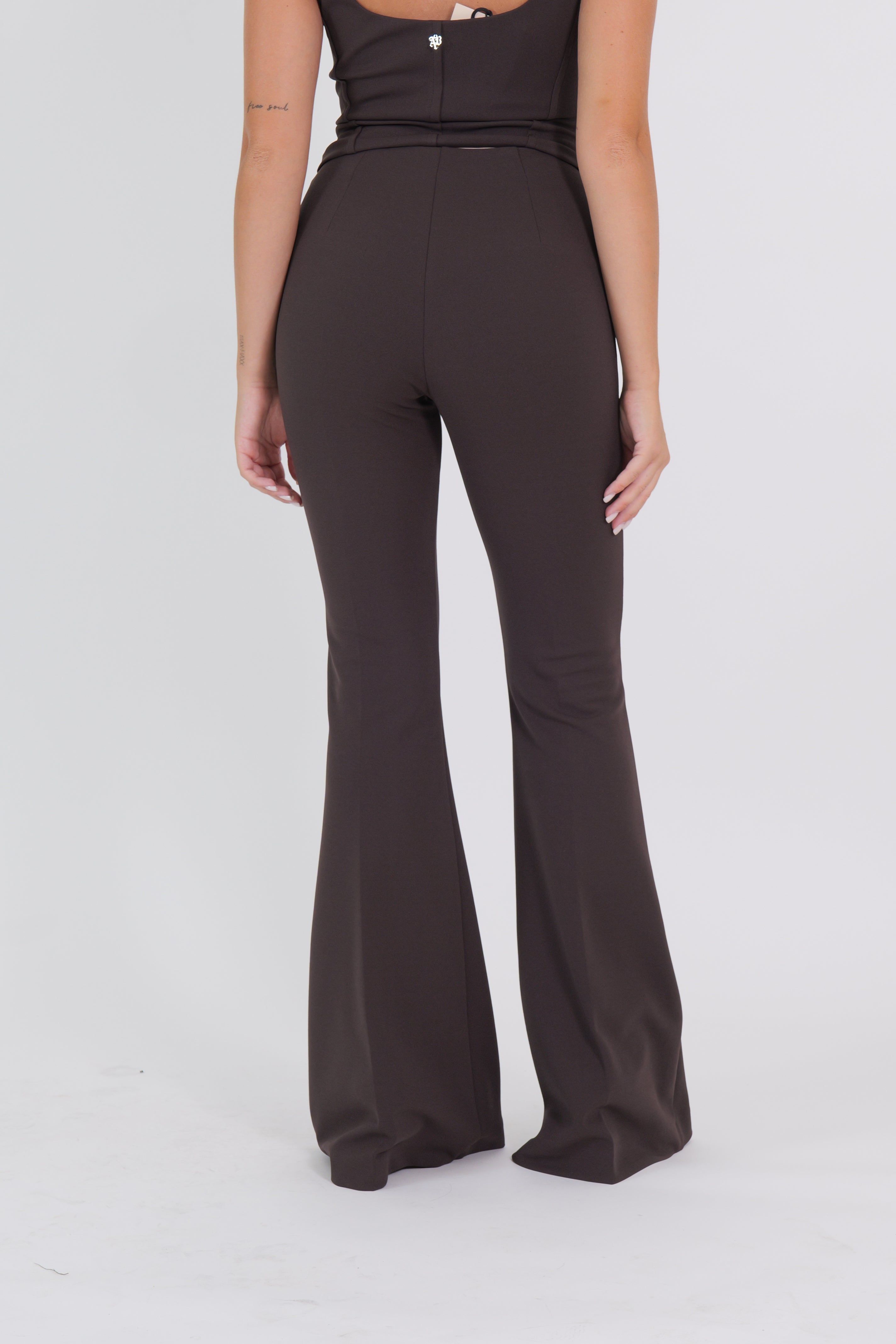 FLARED SIENNA CHOCO