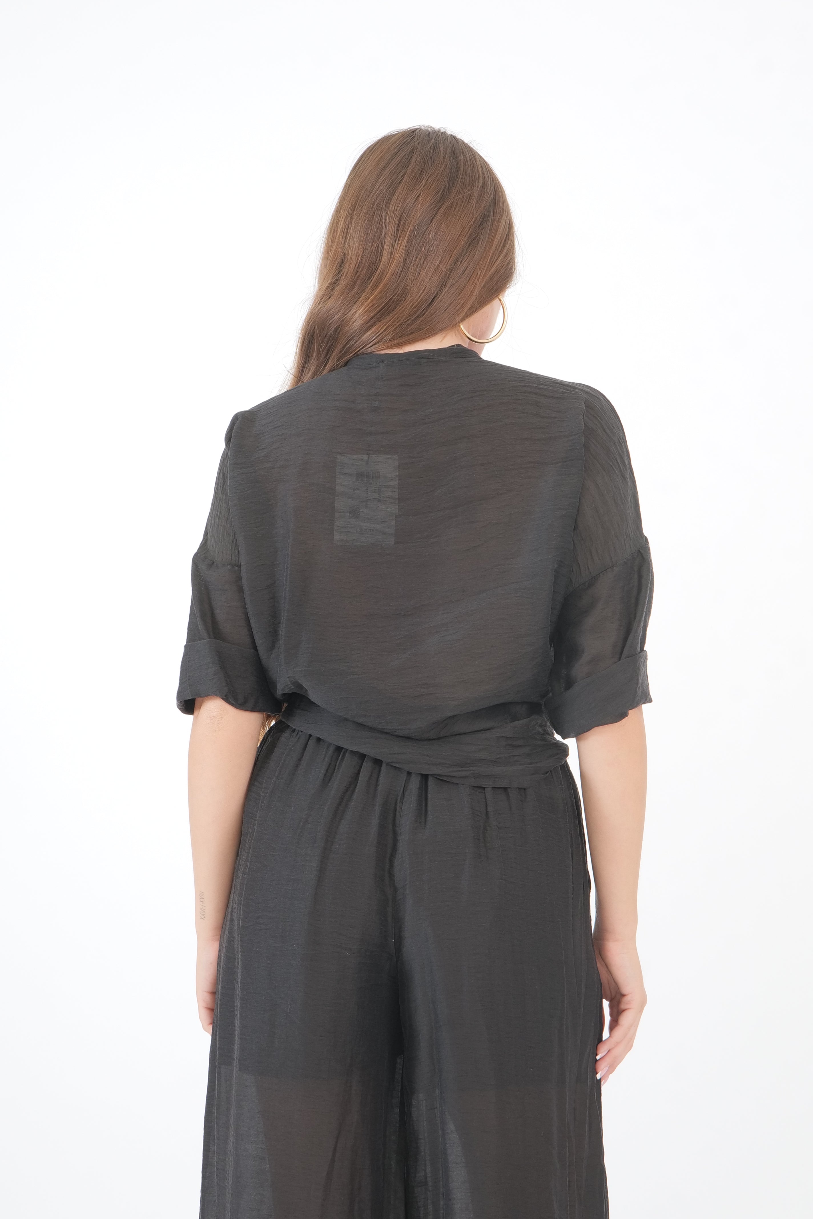 CAMICIA KRISTAL NERO