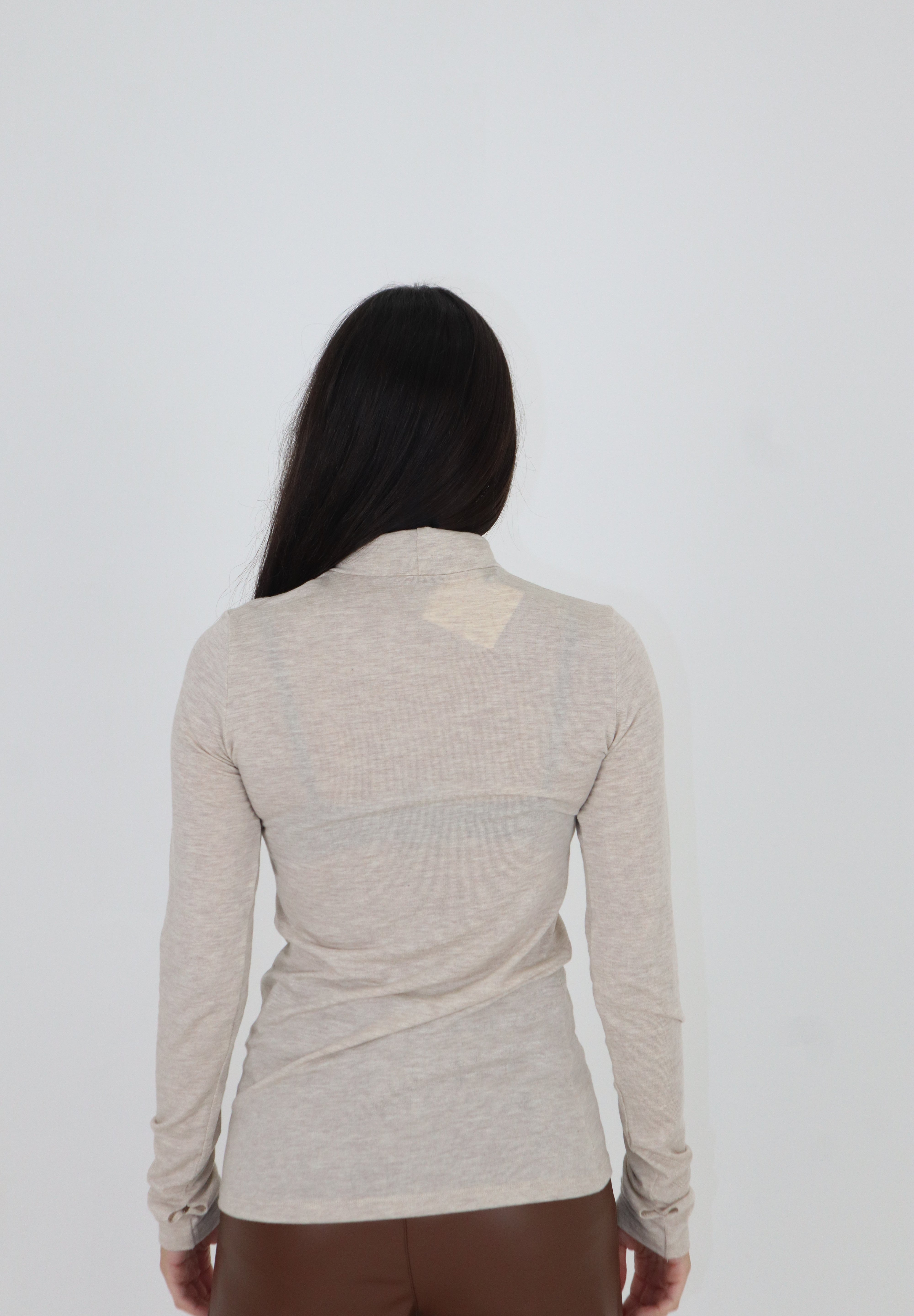 MAGLIA BASIC COLLO ALTO