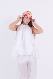 TOP CAMICIA BIANCO
