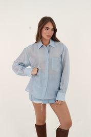 CAMICIA VEIL SKY