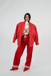 PANTALONE JOGGER ROSSO