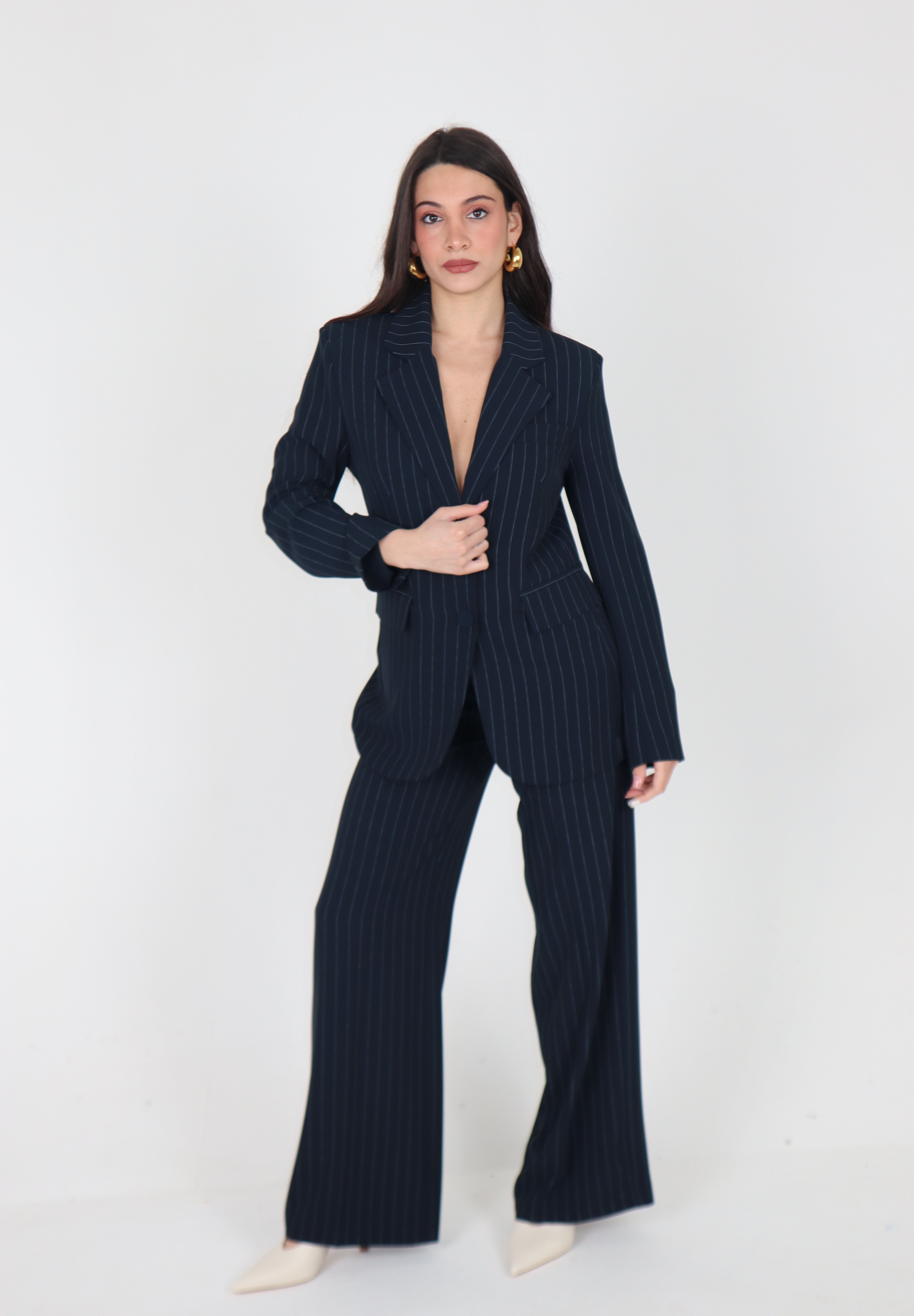 PANTALONE BEVERLY GESSATO