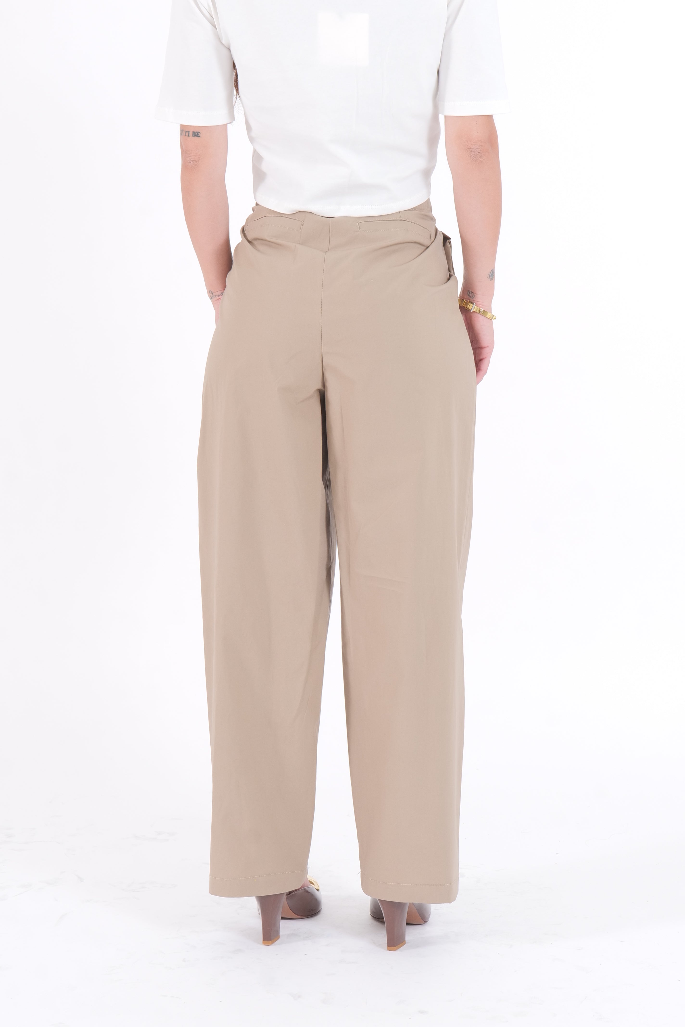 PANTALONE COTTON CAMEL
