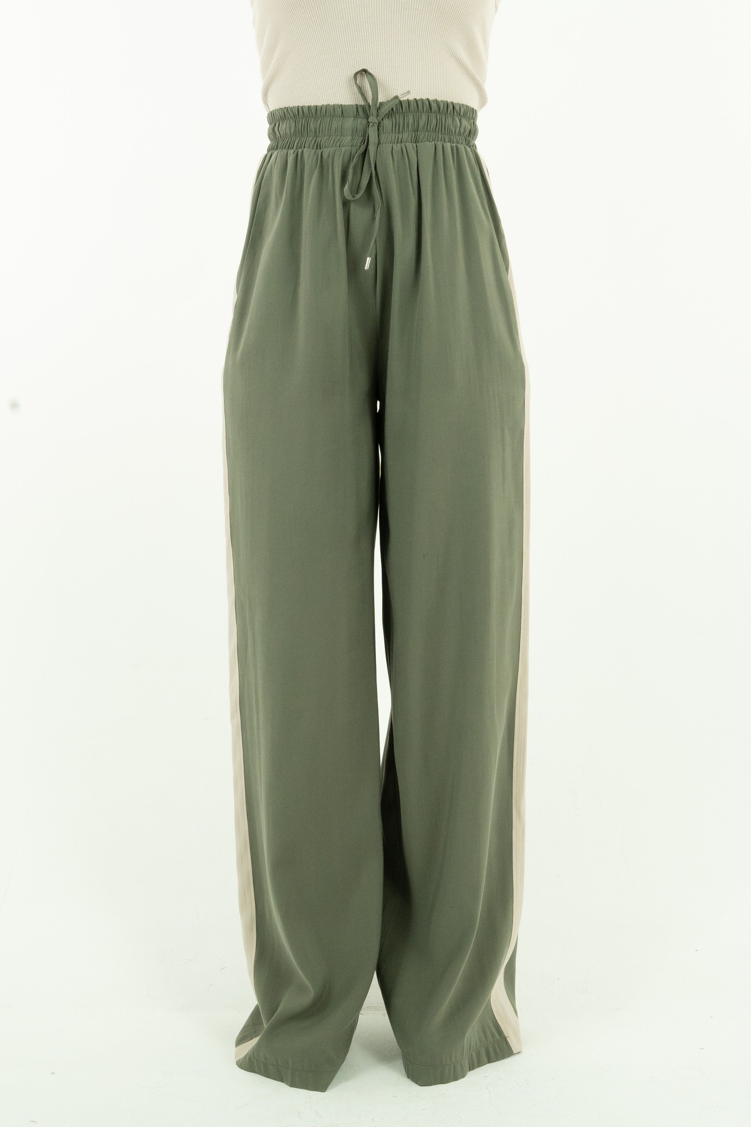 PANTALONI POLLY MILITARE