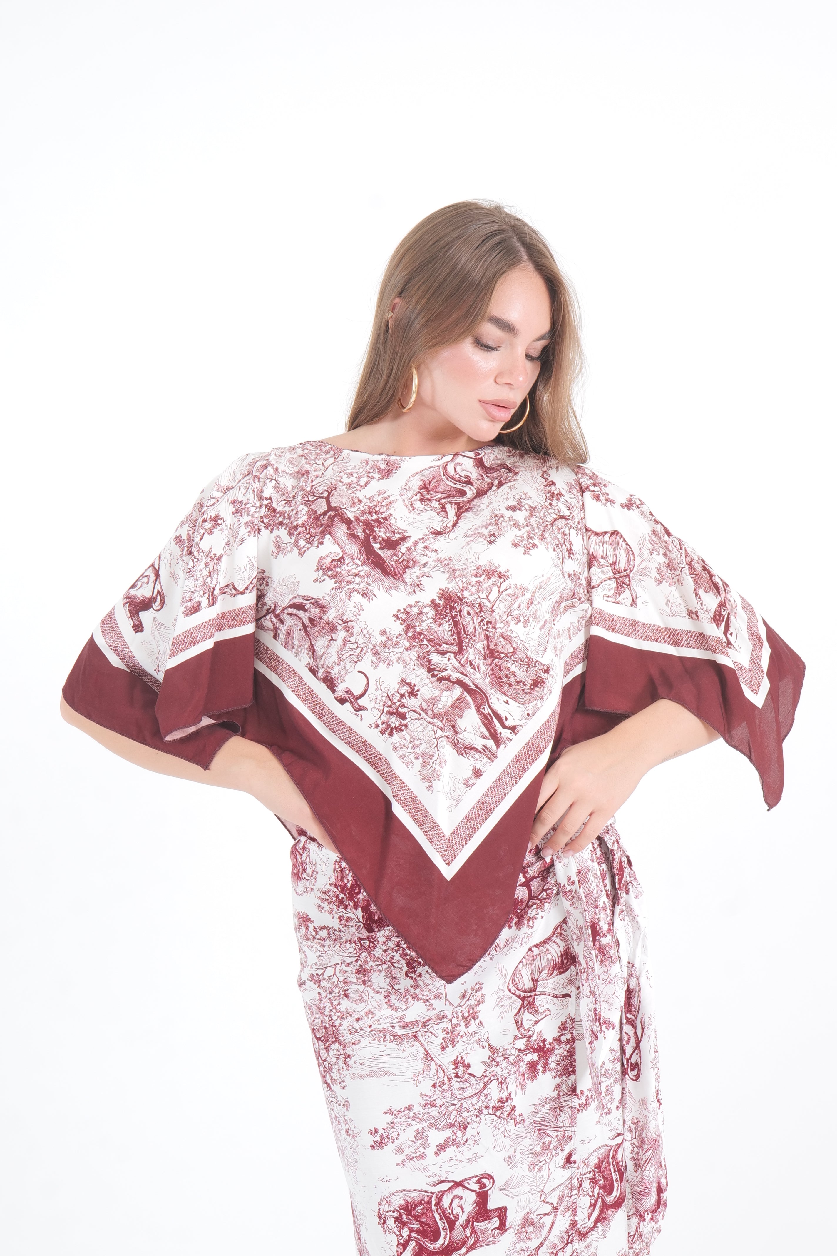 SHIRT FOULARD TOILE INDIA