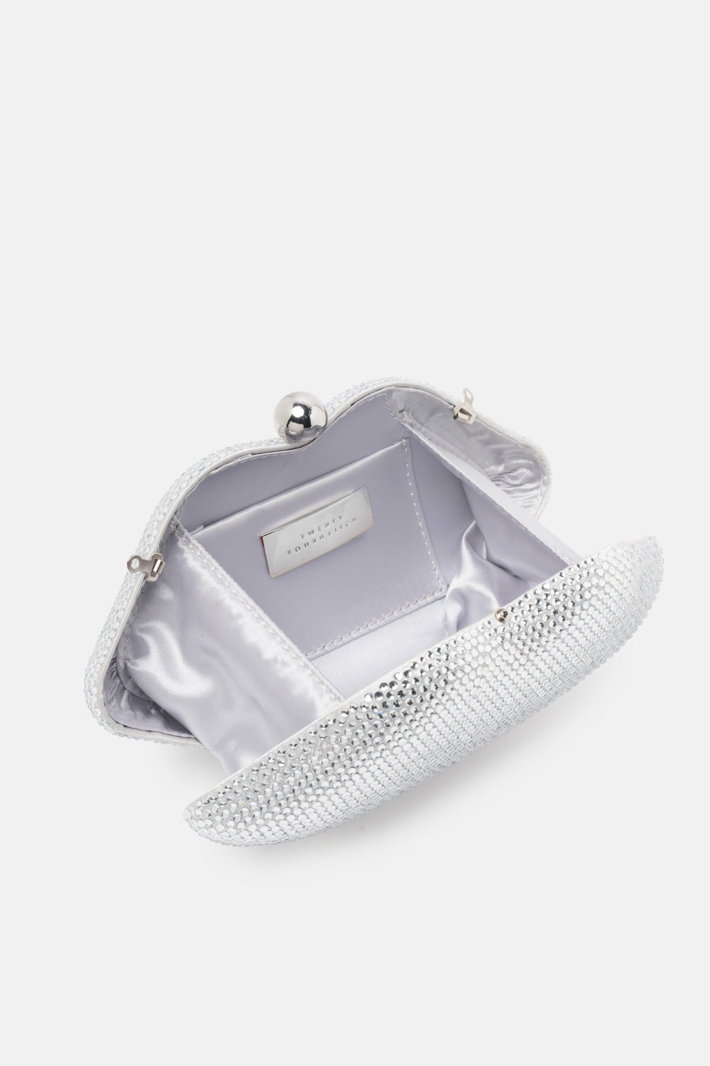 CLUTCH YLENOR ARGENTO