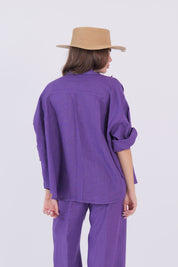 CAMICIA VIOLA DIXIE