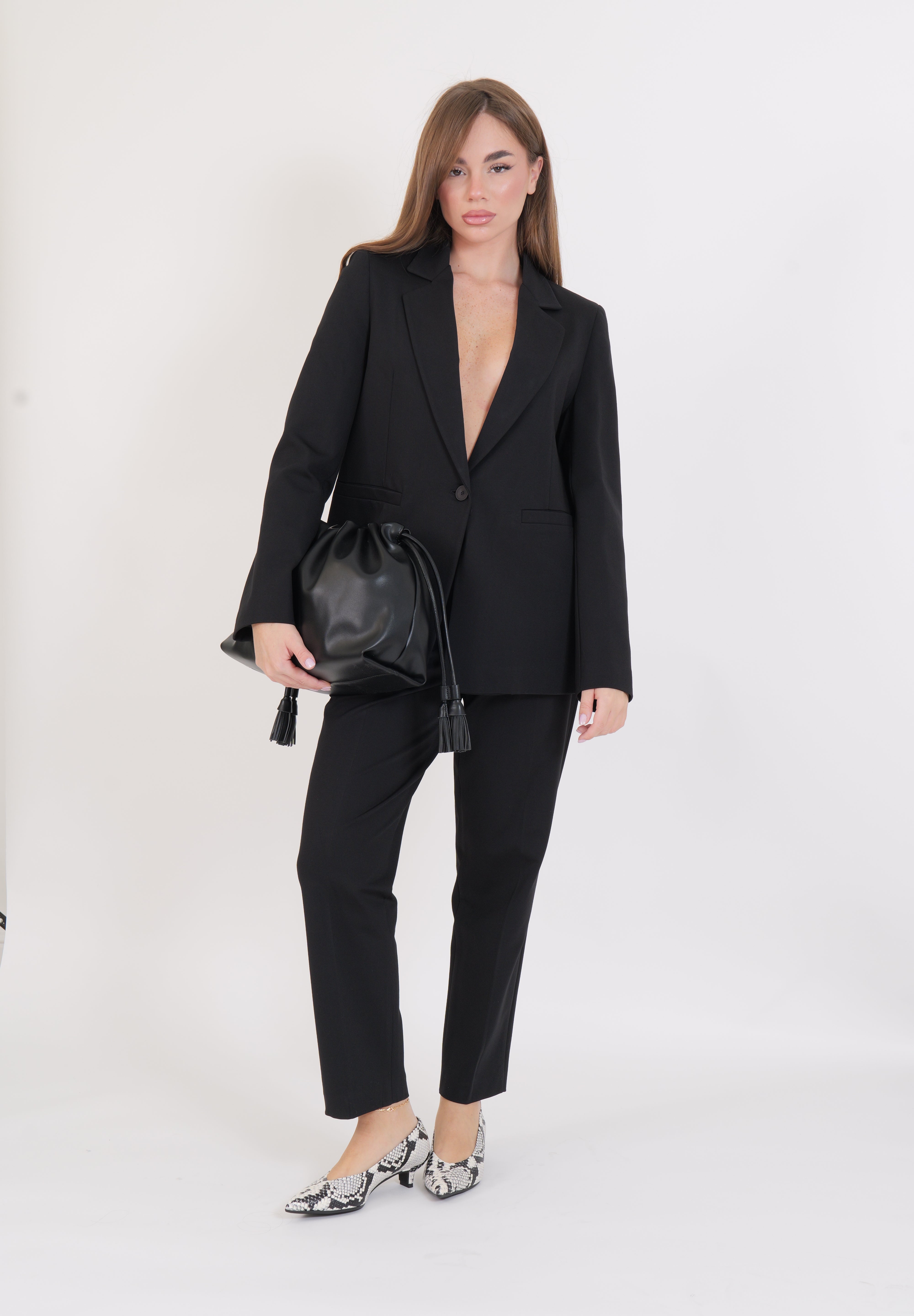 PANTALONE NERO HAVEONE